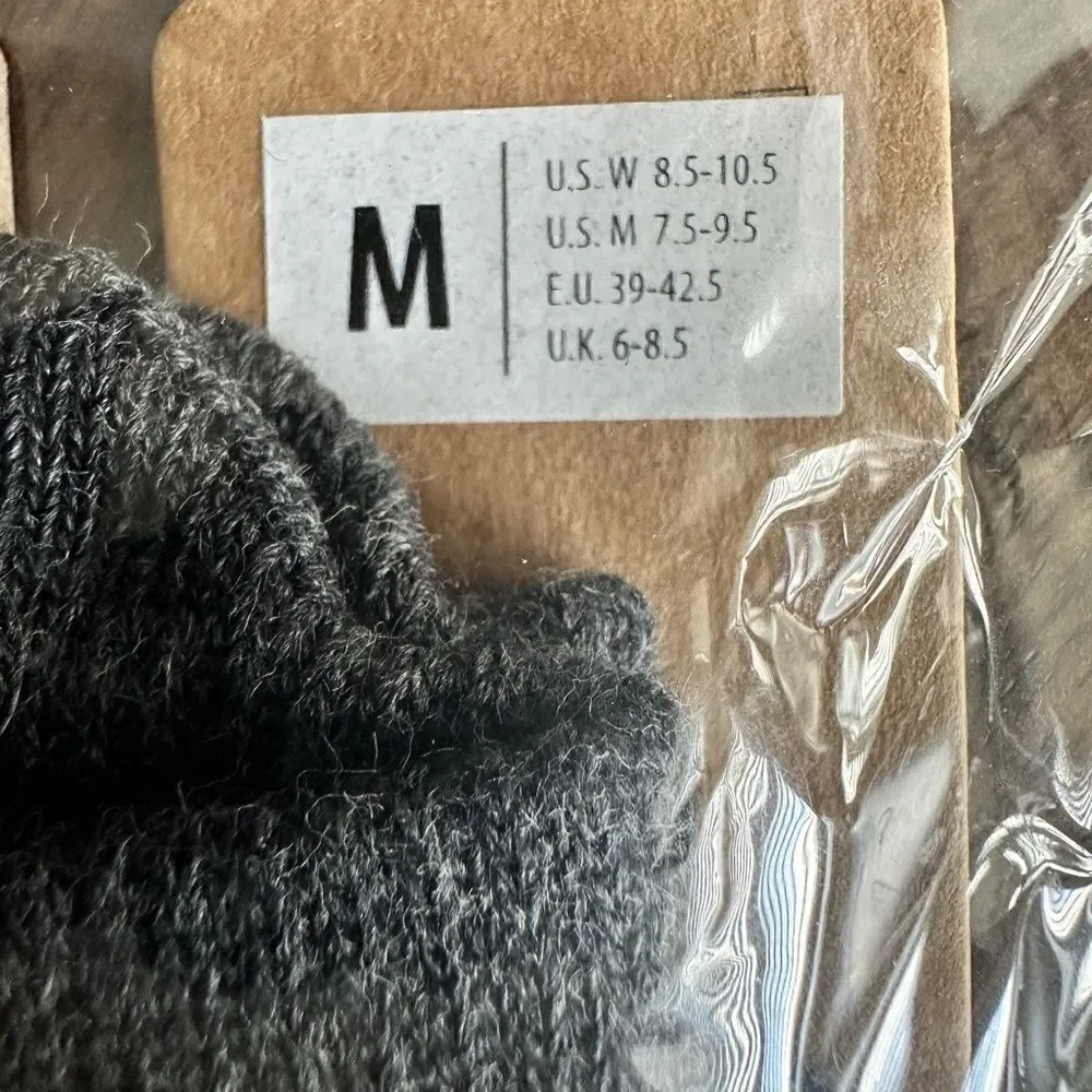 NWT ToeSox Unisex Open Toe Sock Low Rise Sole Grip - W 8.5-10.5 - M 7.5-9.5